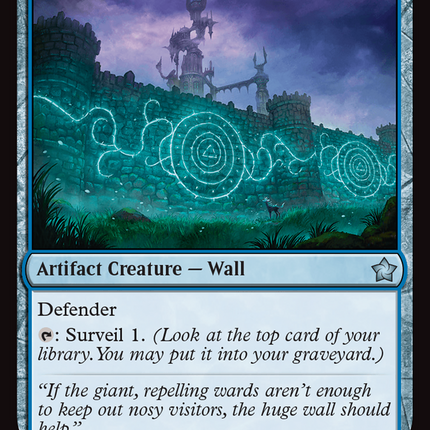 Rune-Sealed Wall [Foundations]