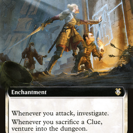 Thorough Investigation (Extended Art) [Forgotten Realms Commander]