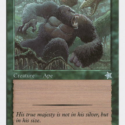 Silverback Ape [Starter 1999]