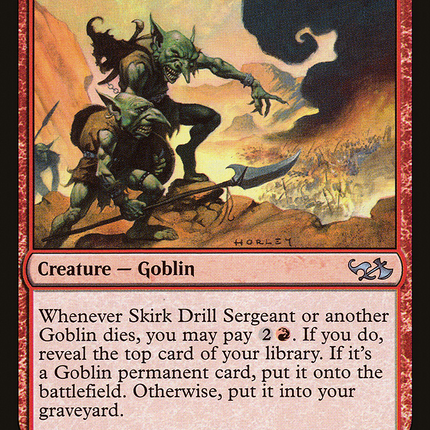 Skirk Drill Sergeant [Duel Decks Anthology: Elves vs. Goblins]