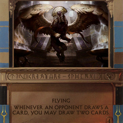 Consecrated Sphinx (Borderless) [Amonkhet Invocations] Foil