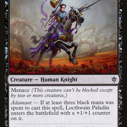 Locthwain Paladin [Throne of Eldraine]