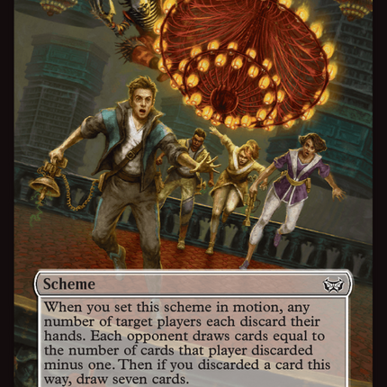 Your Plans Mean Nothing [Duskmourn: House of Horror Commander] Foil