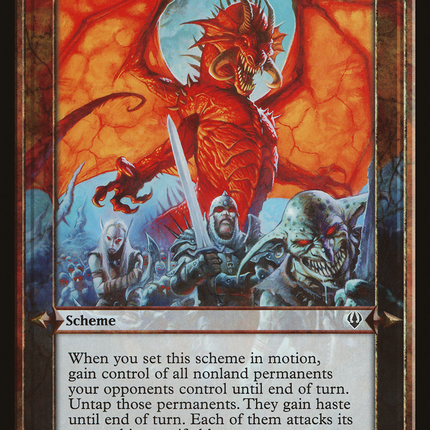 My Crushing Masterstroke [Archenemy Schemes]