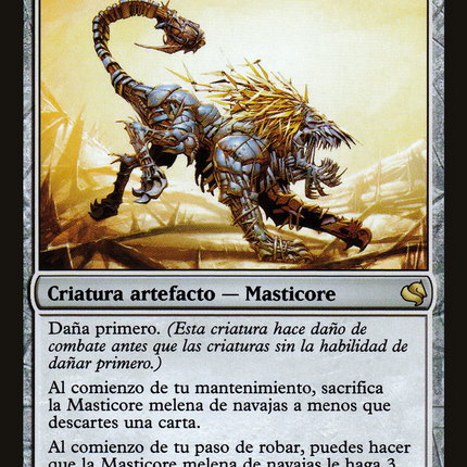 Razormane Masticore - Masticore melena de navajas  [Salvat 2011]