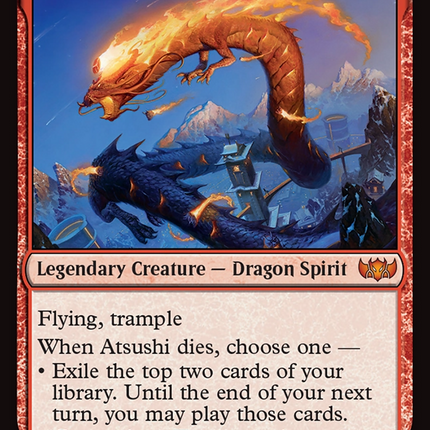 Atsushi, the Blazing Sky [Commander: Tarkir: Dragonstorm]