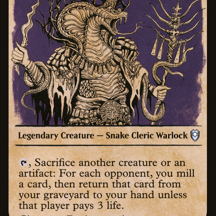 Sivriss, Nightmare Speaker (Showcase) [Commander Legends: Battle for Baldur's Gate]