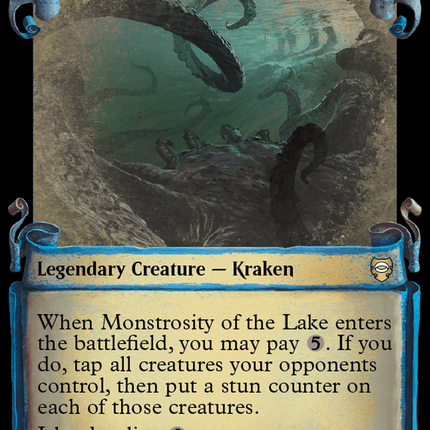 Monstrosity of the Lake (Showcase) [Tales of Middle-earth Commander]
