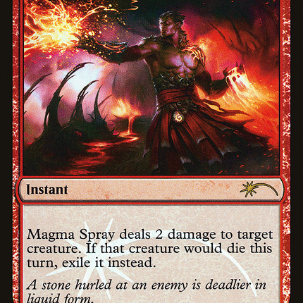 Magma Spray [Friday Night Magic 2014] Foil