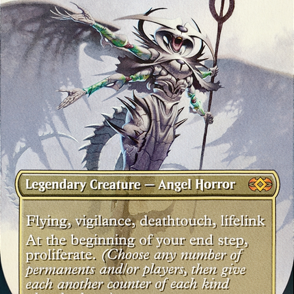 Atraxa, Praetors' Voice (Borderless) [Double Masters]