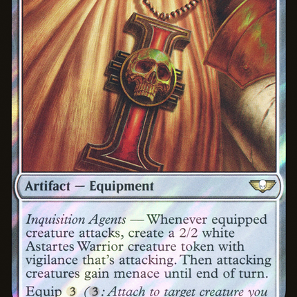 Inquisitorial Rosette [Warhammer 40,000 Commander] Surge Foil
