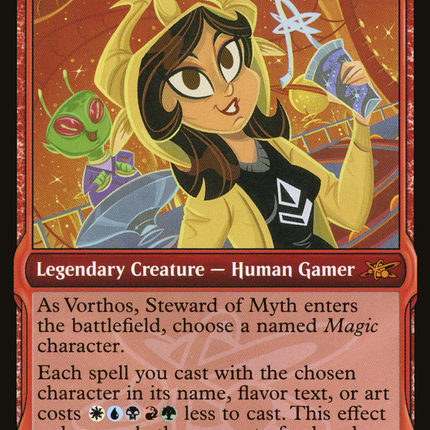 Vorthos, Steward of Myth (Showcase) [Unfinity]