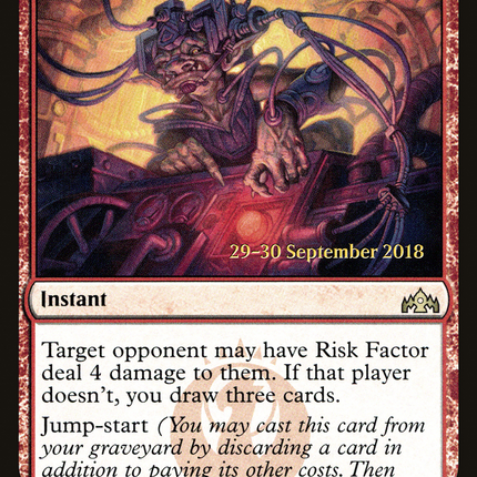 Risk Factor [Guilds of Ravnica Promos] Prerelease Foil