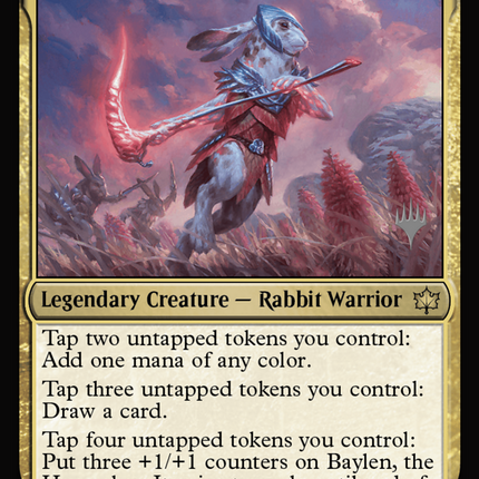 Baylen, the Haymaker [Bloomburrow Promos] Foil