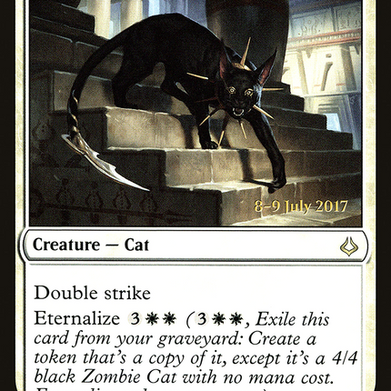 Adorned Pouncer [Hour of Devastation Promos] Prerelease Foil