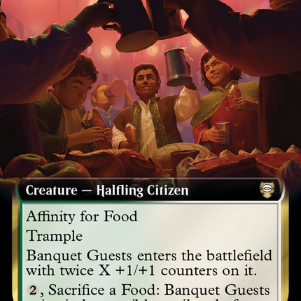 Banquet Guests (Extended Art) [Tales of Middle-earth Commander] Foil