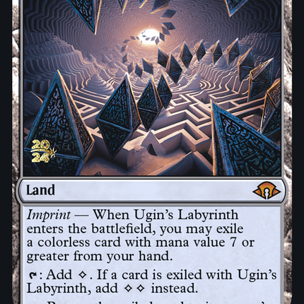 Ugin's Labyrinth [Modern Horizons 3 Promos] Prerelease Foil