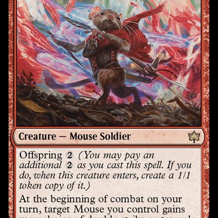 Manifold Mouse [Bloomburrow] Foil
