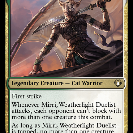 Mirri, Weatherlight Duelist [Commander Masters]