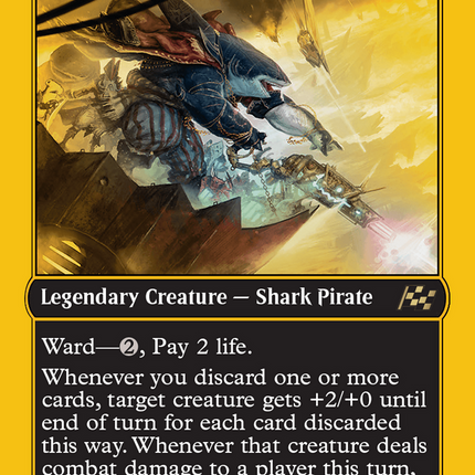 Captain Howler, Sea Scourge (First-Place Foil) [Aetherdrift] Foil