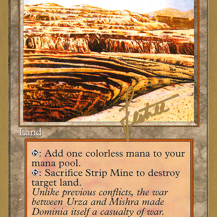 Strip Mine [Pro Tour Collector Set]