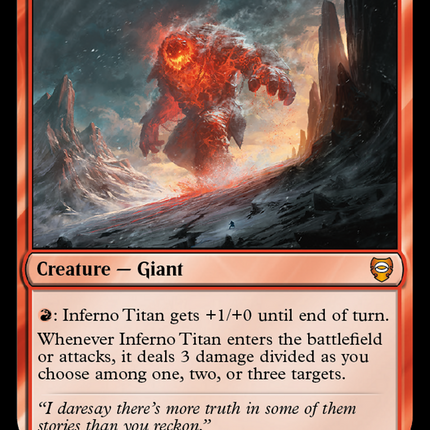 Inferno Titan [Tales of Middle-earth Commander]