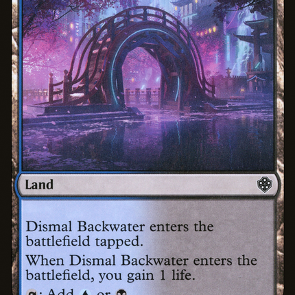 Dismal Backwater [Starter Commander Decks]