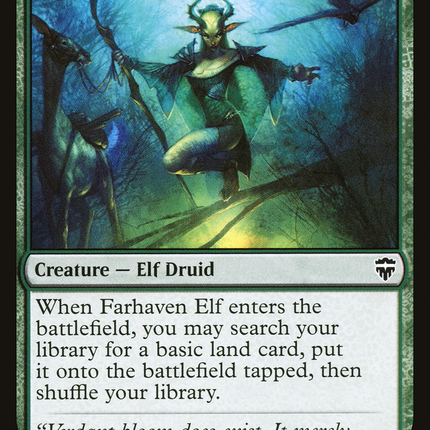 Farhaven Elf [Commander Legends]
