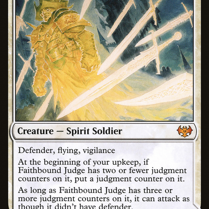 Faithbound Judge // Sinner's Judgment [Innistrad: Crimson Vow]