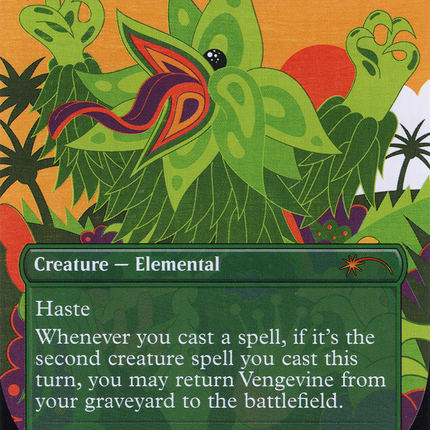 Vengevine (Borderless) [Secret Lair Drop]