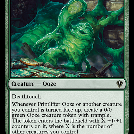 Printlifter Ooze [Murders at Karlov Manor Commander]