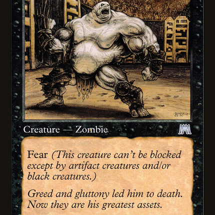 Gluttonous Zombie [Onslaught]