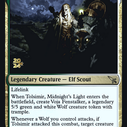 Tolsimir, Midnight's Light [Murders at Karlov Manor Promos] Prerelease Foil
