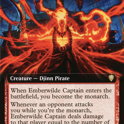 Emberwilde Captain (Extended Art) [Commander Legends]