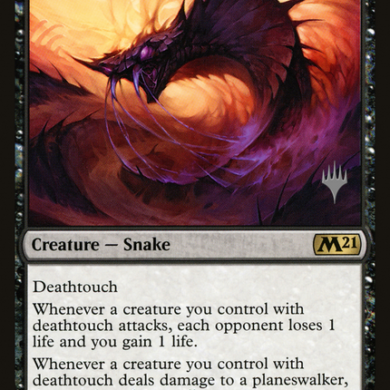Hooded Blightfang [Core Set 2021 Promos]
