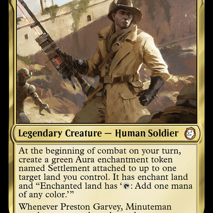 Preston Garvey, Minuteman [Fallout] Surge Foil