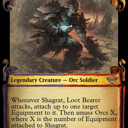 Shagrat, Loot Bearer (Showcase) [The Lord of the Rings: Tales of Middle-earth]