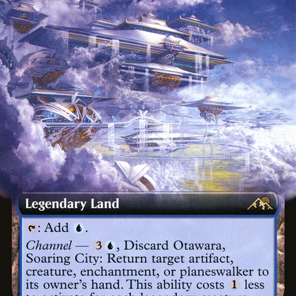 Otawara, Soaring City (Extended Art) [Kamigawa: Neon Dynasty]