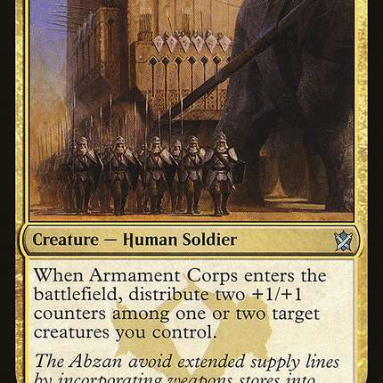 Armament Corps [The List]