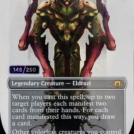 Kozilek, the Broken Reality (Borderless) [Modern Horizons 3] Serialized Foil