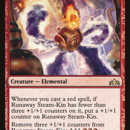 Runaway Steam-Kin [Guilds of Ravnica Promos]