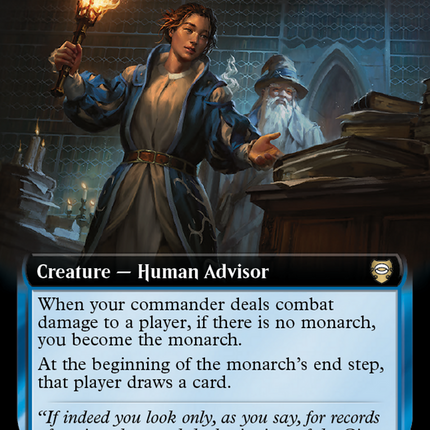 Archivist of Gondor (Extended Art) [Tales of Middle-earth Commander] Foil