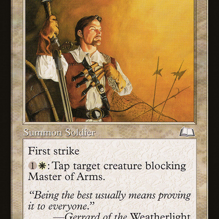 Master of Arms (Retro) [The List]