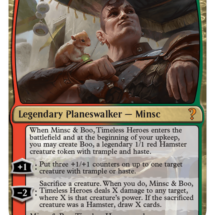 Minsc & Boo, Timeless Heroes [Mystery Booster 2]