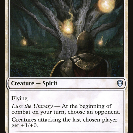 Beckoning Will-o'-Wisp [Commander Legends: Battle for Baldur's Gate]