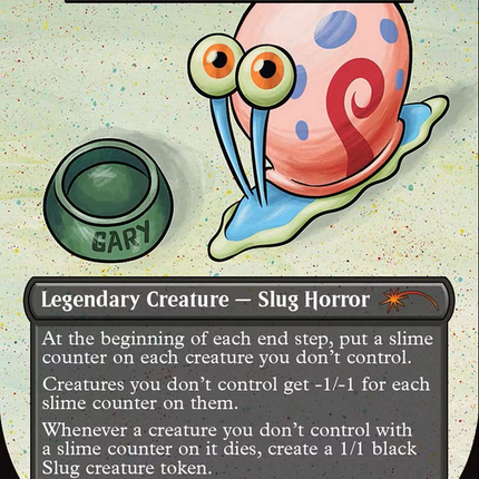 Gary, the Snail - Toxrill, the Corrosive [Secret Lair Drop Series]