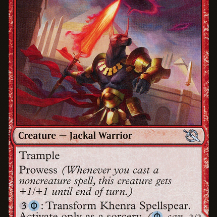 Khenra Spellspear // Gitaxian Spellstalker [March of the Machine]