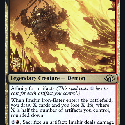 Imskir Iron-Eater [Modern Horizons 3 Promos] Prerelease Foil