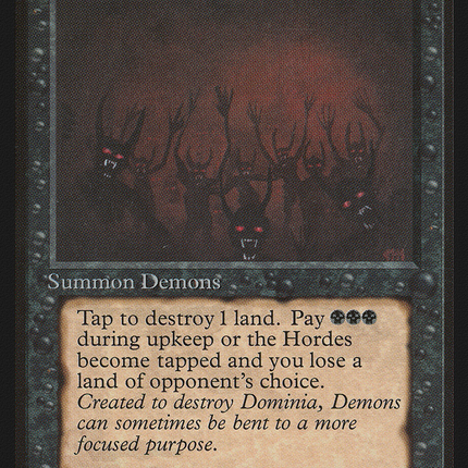 Demonic Hordes [Limited Edition Beta]