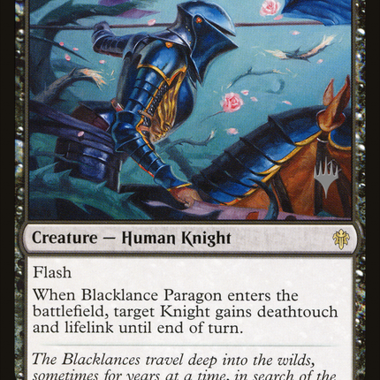 Blacklance Paragon [Throne of Eldraine Promos]